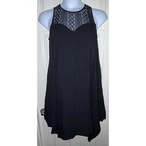 Torrid Dress Black Trapeze Sz 0